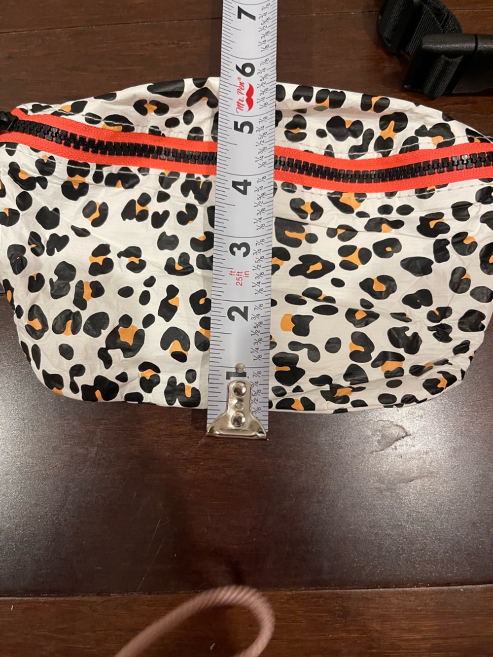 aloha collection animal print fanny pack belt bag crossbody - Picture 7 of 8